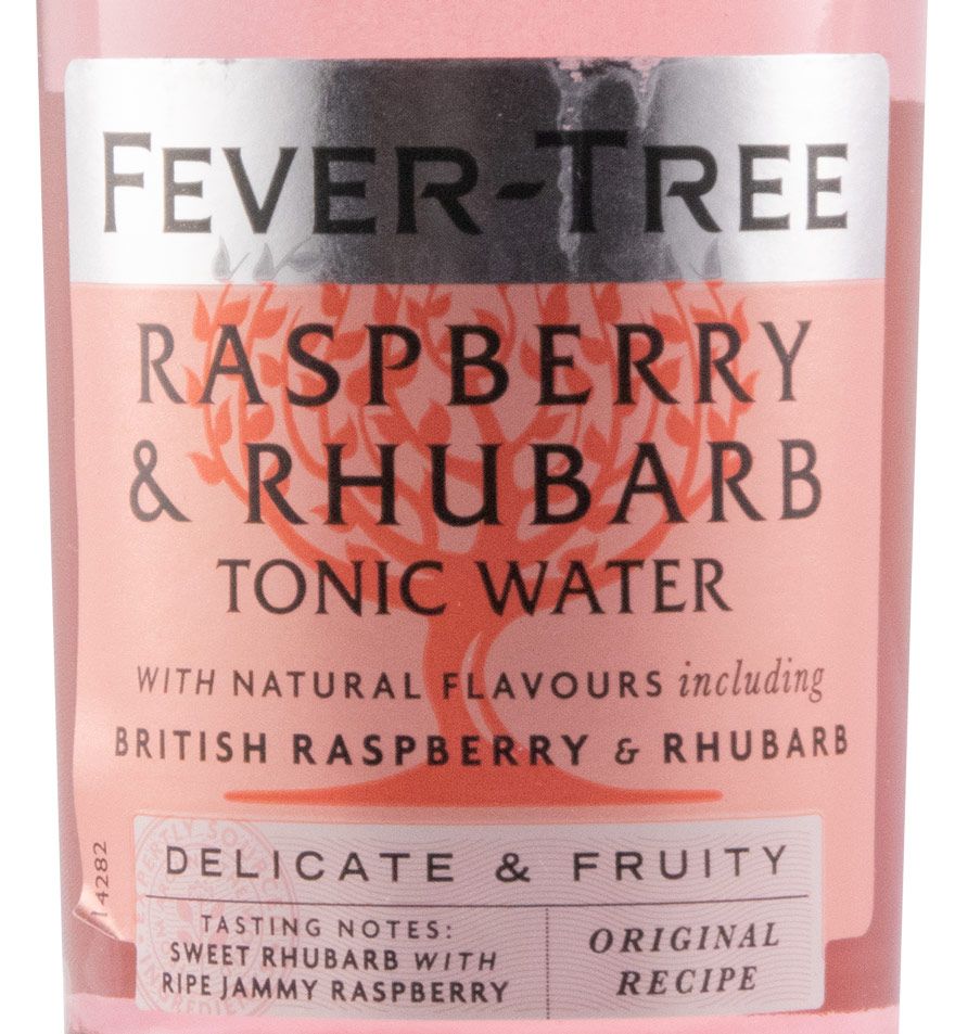 Água Tónica Fever-Tree Framboesa & Ruibarbo 20cl
