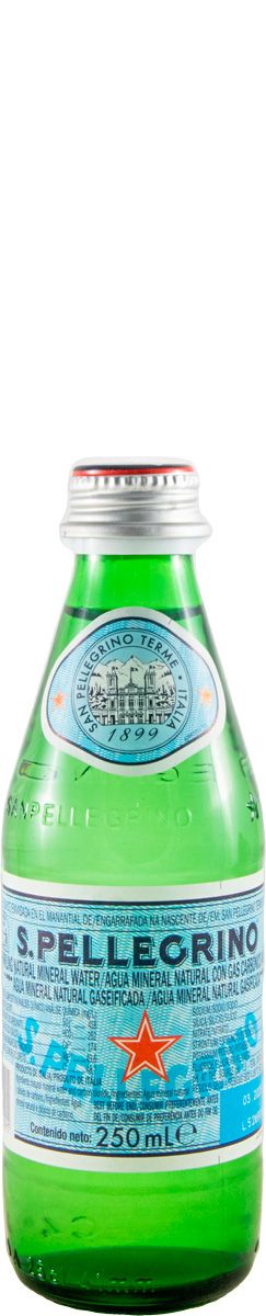 Água Gaseificada San Pellegrino 25cl