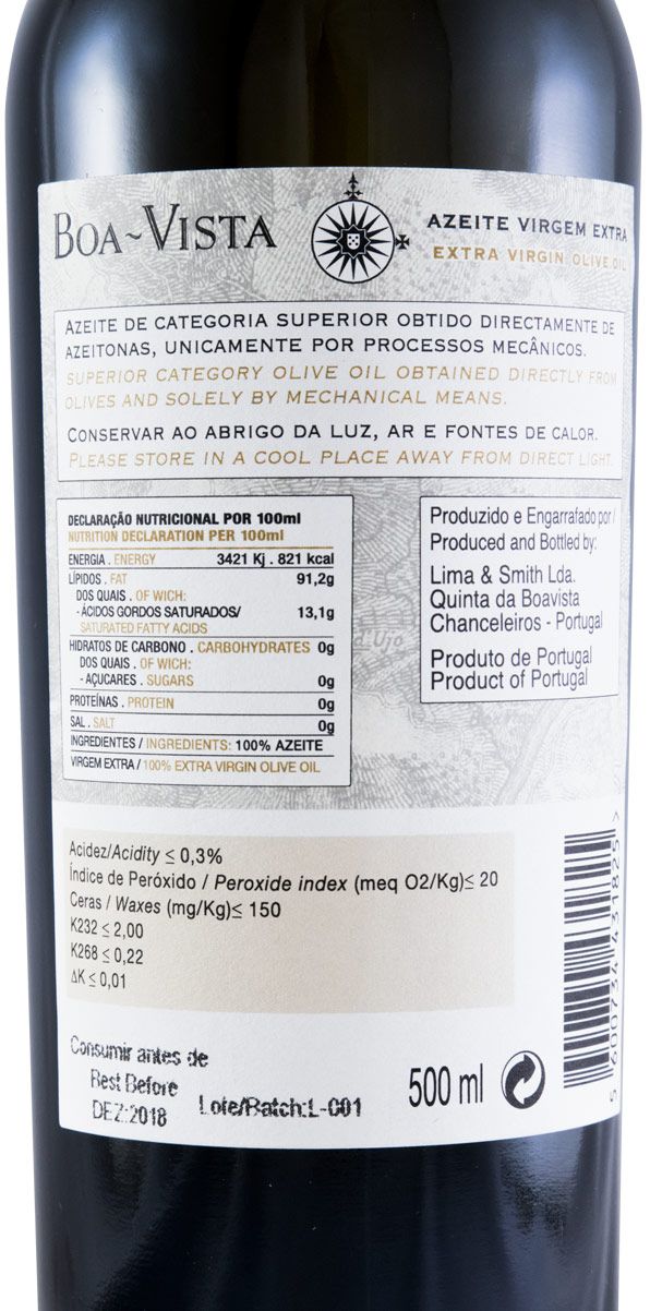 Olive Oil Extra Virgin Quinta da Boavista 50cl