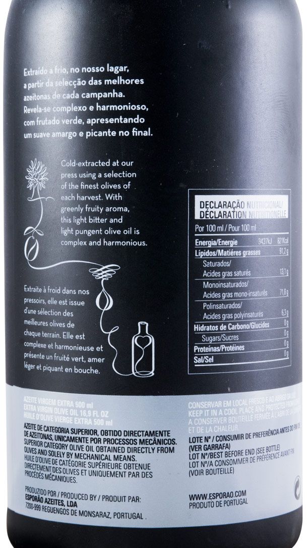 Azeite Virgem Extra Herdade do Esporão Selecção 50cl
