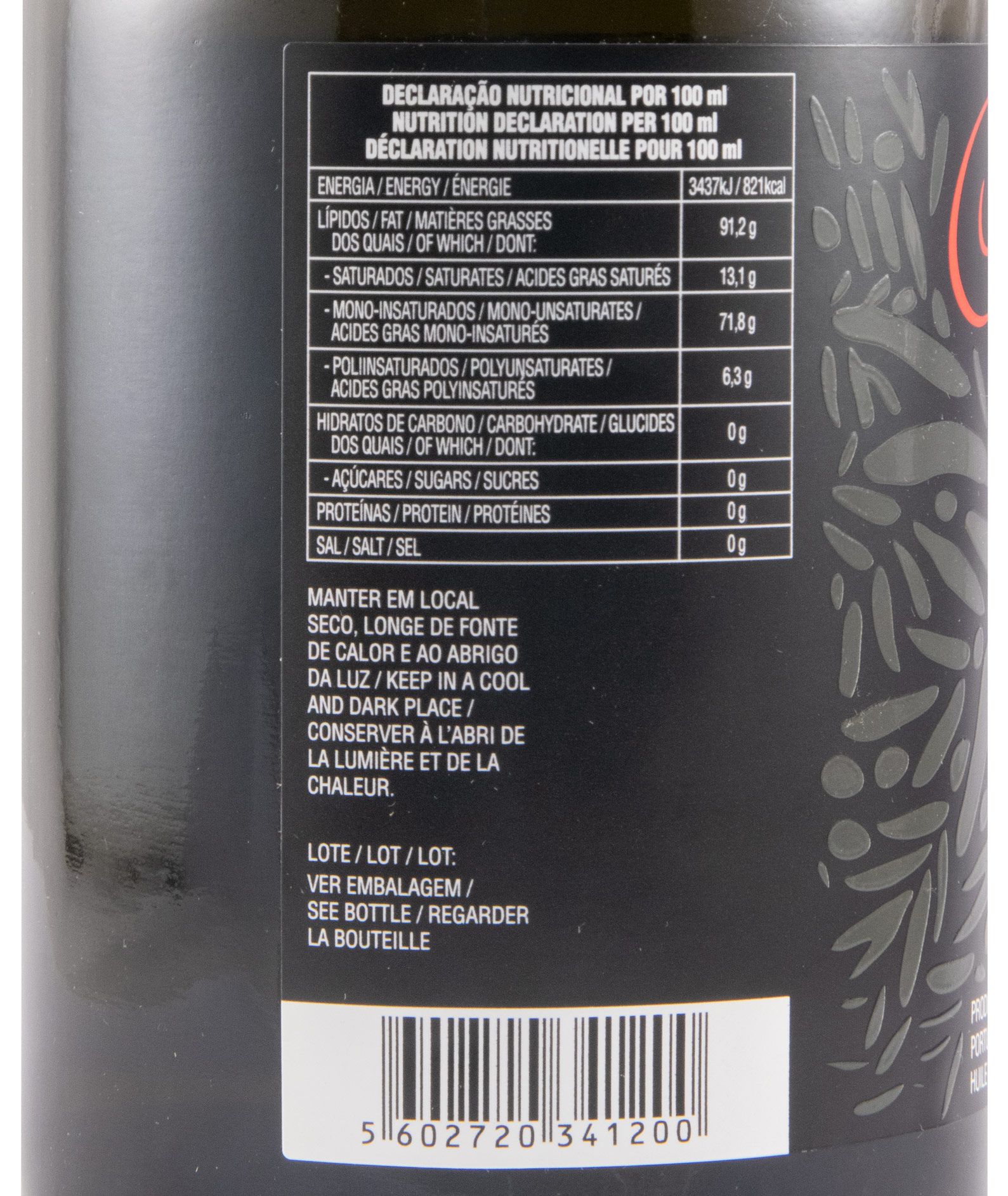 Azeite Virgem Extra Cartuxa 50cl