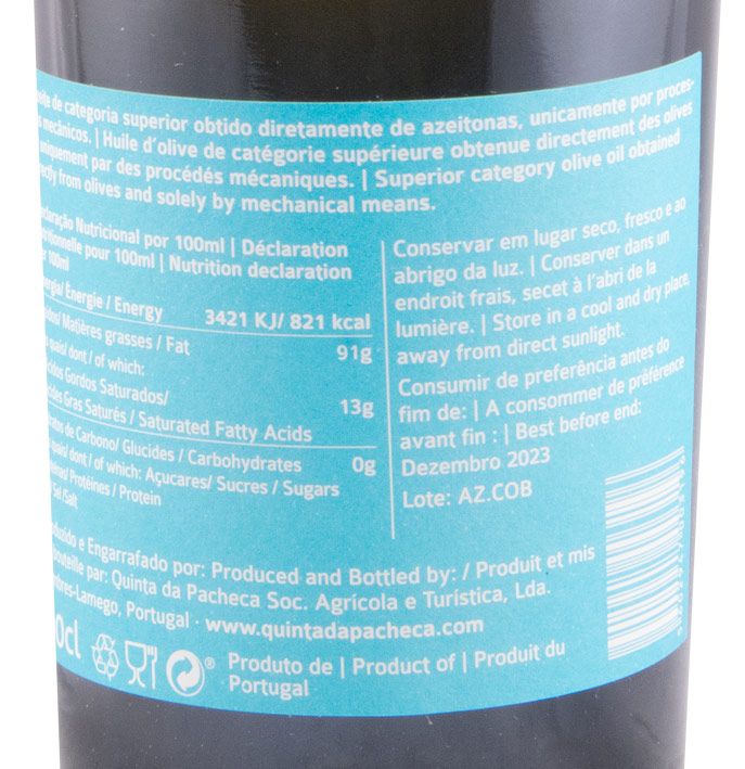 Azeite Virgem Extra Pacheca Cobrançosa 50cl