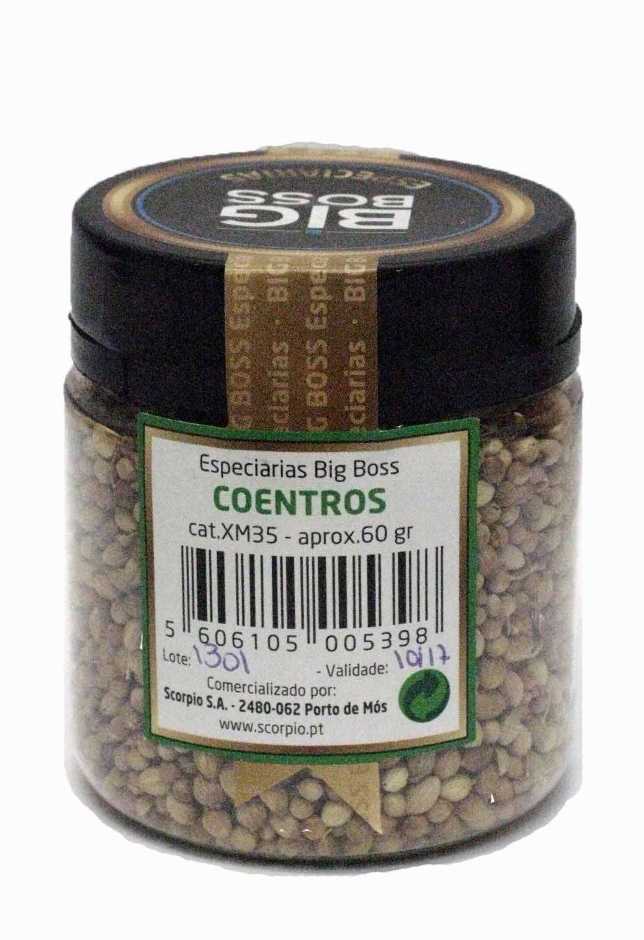 Frasco Coentros Big Boss 60gr