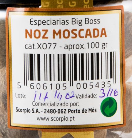 Flask Nutmeg Big Boss 100gr