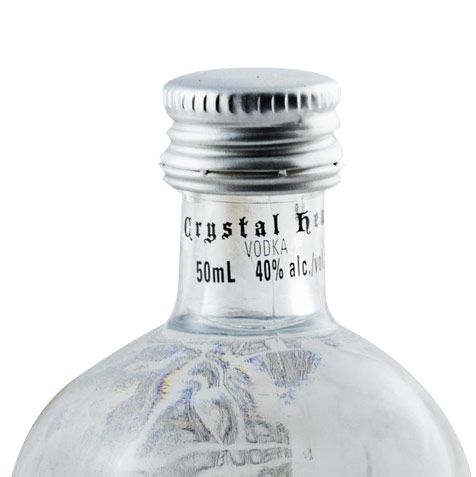 Miniature Vodka Crystal Head
