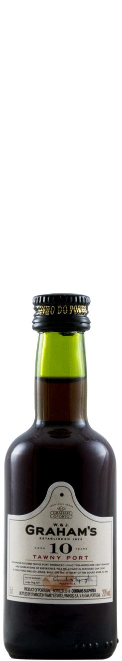 Conjunto Miniaturas Graham's Caixa (Six Grappes + 10 anos + LBV + Ruby + Fine White) Porto 5x5cl