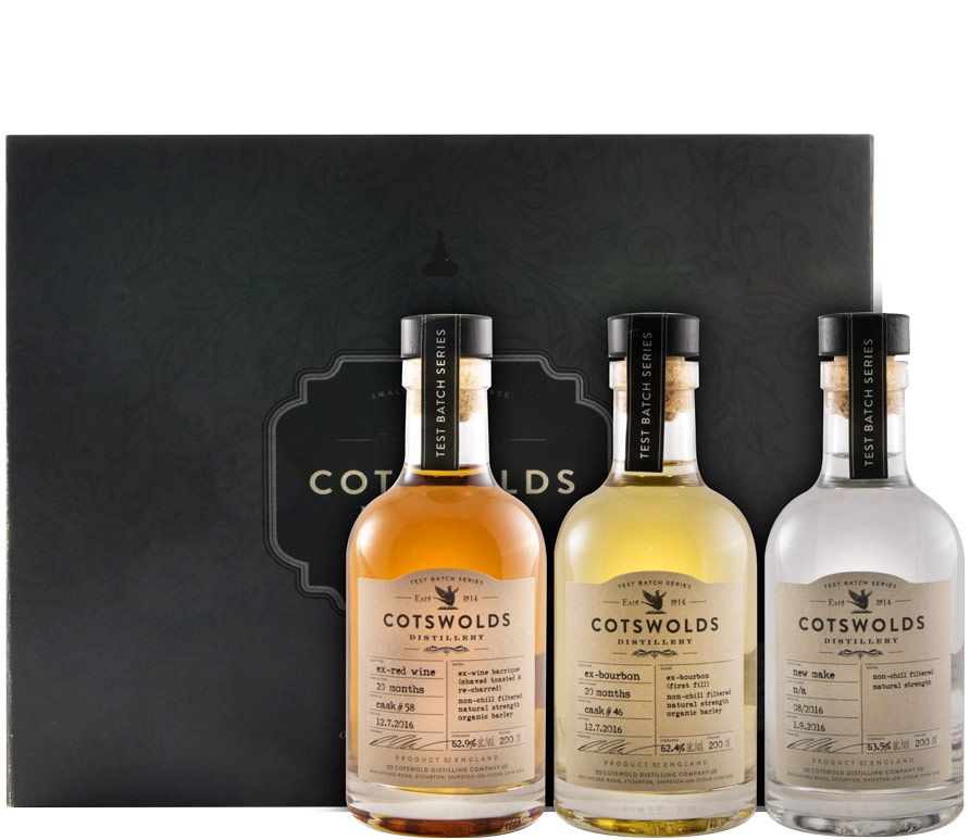 Conjunto Cotswolds Test Batch Series 3x20cl