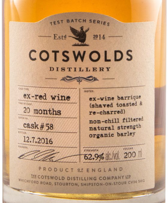 Conjunto Cotswolds Test Batch Series 3x20cl