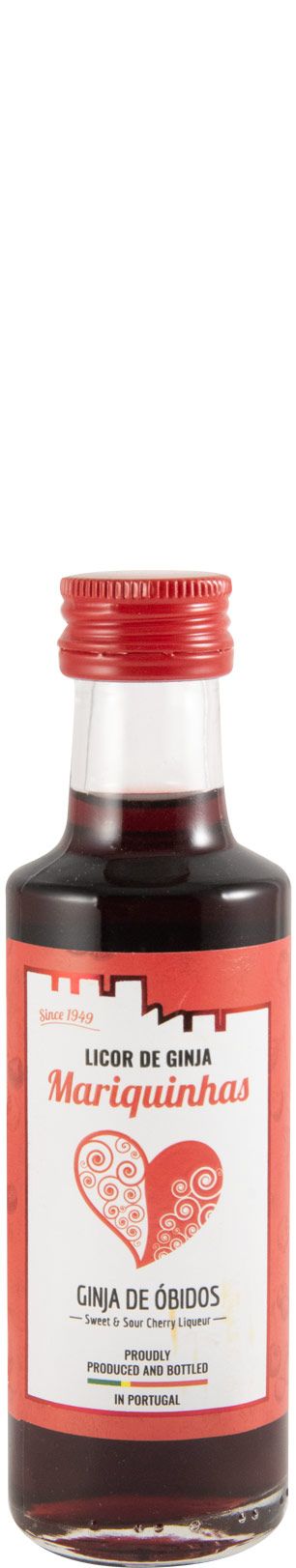 Miniatura Licor de Ginja Mariquinhas c/Íman Guitarra 10cl