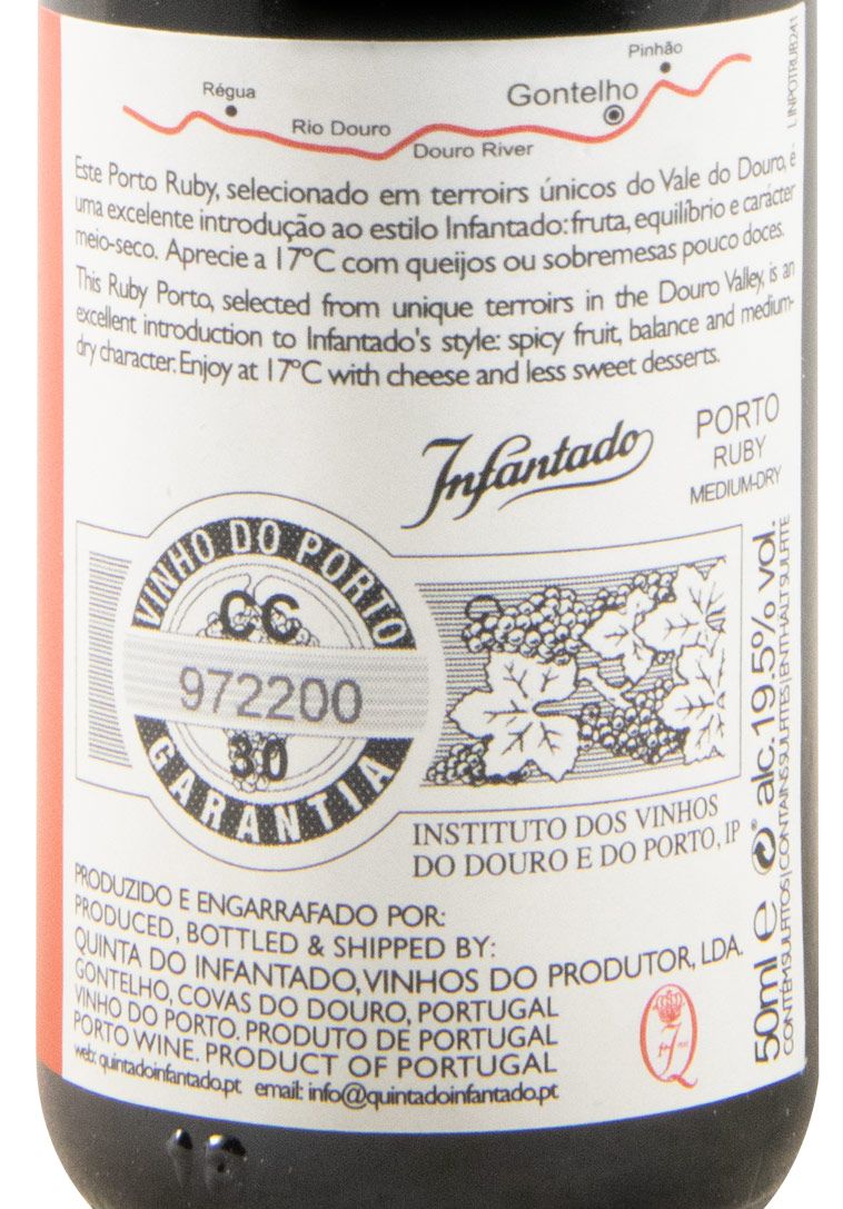 Conjunto de Miniaturas Quinta do Infantado Porto 5x5cl