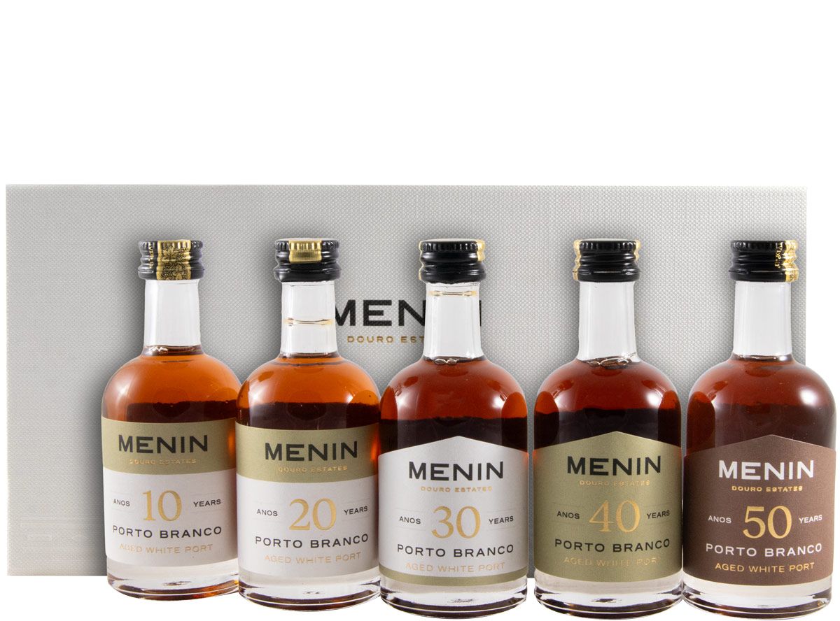 Set Miniatures Menin White Port (5x5cl)