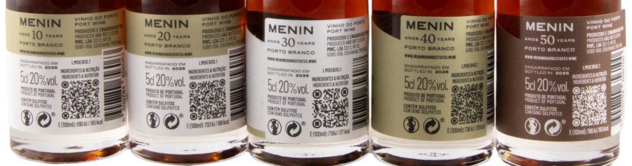 Set Miniatures Menin White Port (5x5cl)