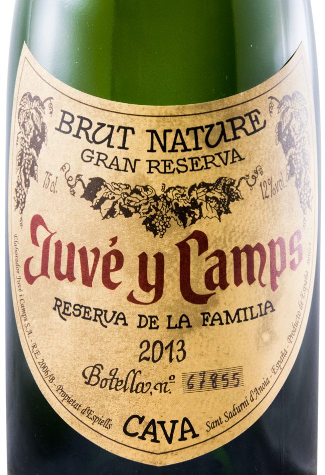 2013 Espumante Cava Juvé & Camps Reserva de la Familia Bruto Natural