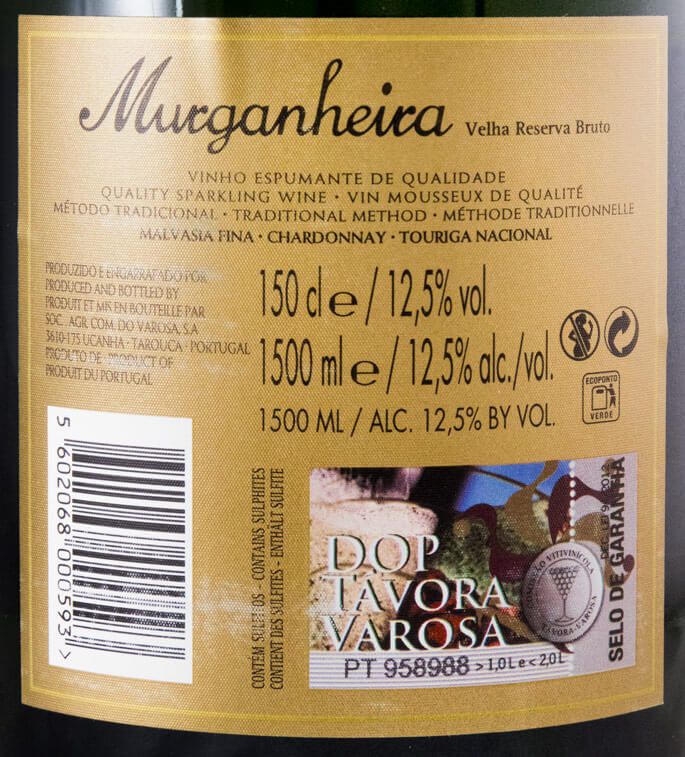 2006 Sparkling Wine Murganheira Velha Reserva Brut 1.5L