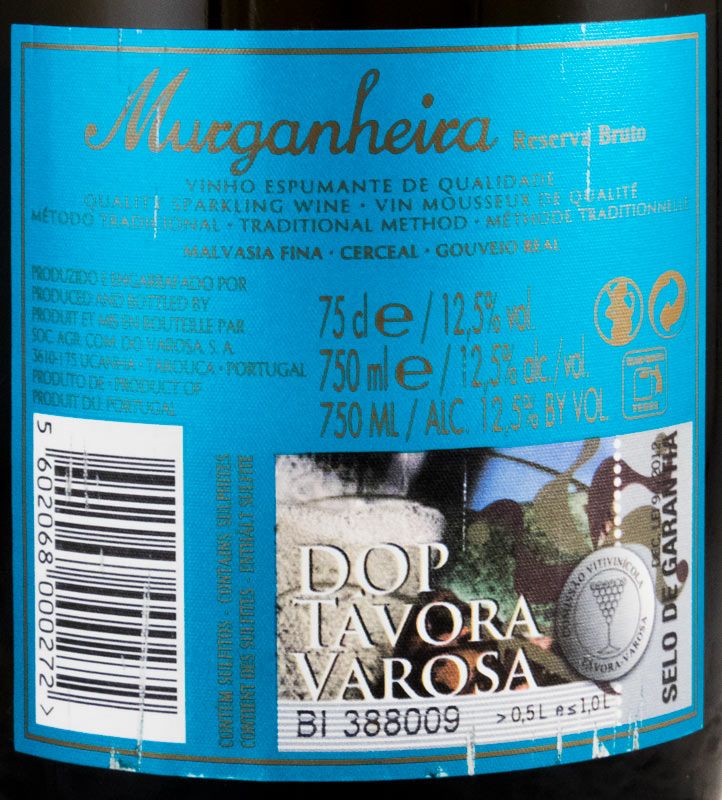 2012 Sparkling Wine Murganheira Reserva Brut