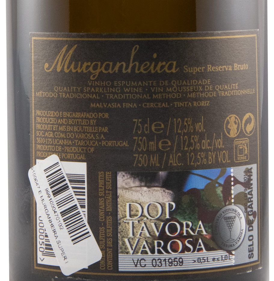 2015 Sparkling Wine Murganheira Super Reserva Brut