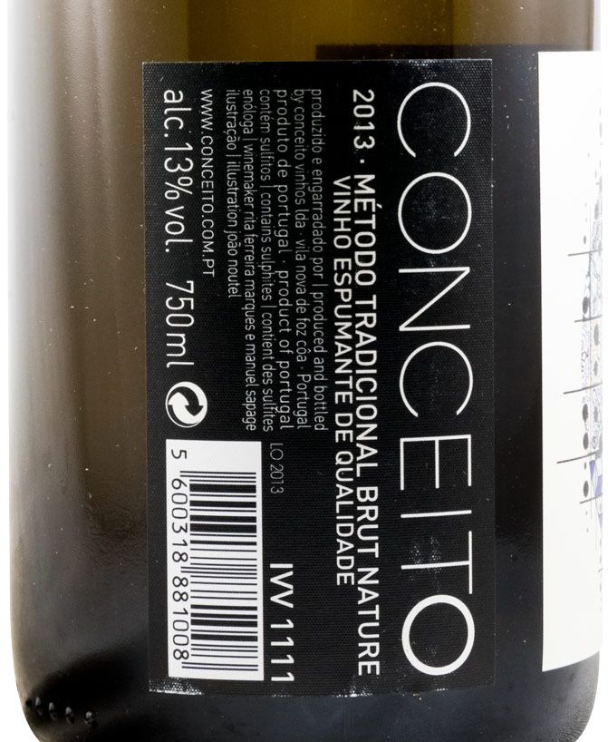2013 Sparkling Wine Conceito Brut Nature