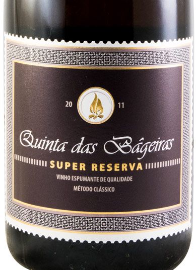 2011 Sparkling Wine Quinta das Bágeiras Super Reserva Brut Nature rose