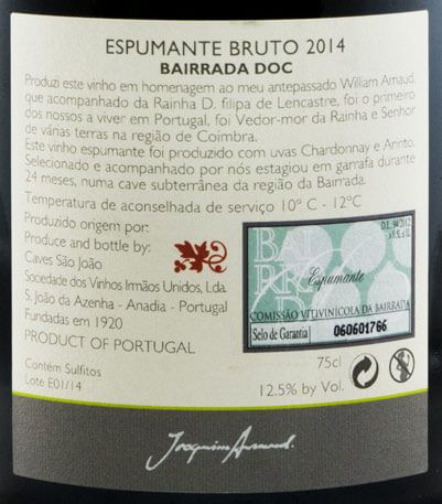 Sparkling Wine Joaquim Arnaud Brut