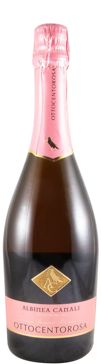 Espumante Lambrusco Albinea Canali Ottocentorosa Extra Seco rosé