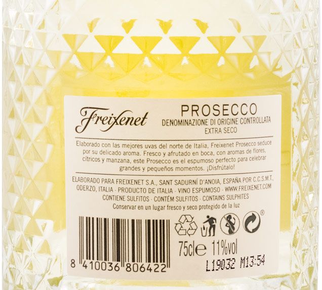 Sparkling Wine Freixenet Prosecco Extra Dry