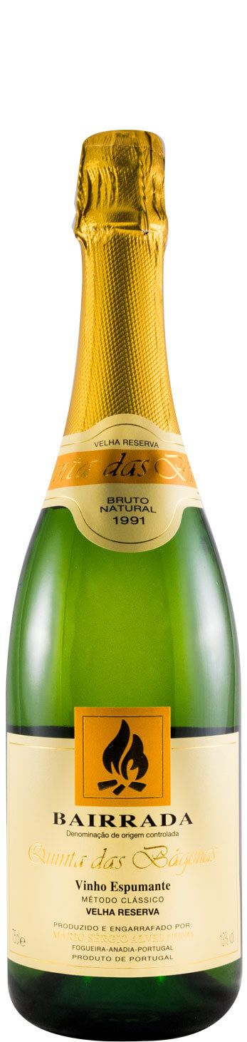 1991 Espumante Quinta das Bágeiras Velha Reserva Bruto Natural