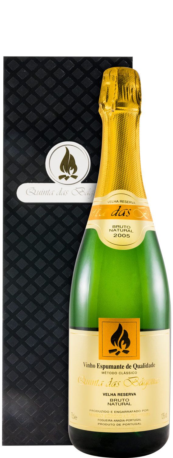 2005 Sparkling Wine Quinta das Bágeiras Velha Reserva Brut Nature