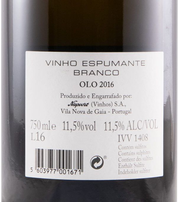 2016 Sparkling Wine Niepoort OLO
