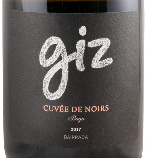 2017 Espumante Giz by Luís Gomes Cuvée de Noirs Bruto Natural