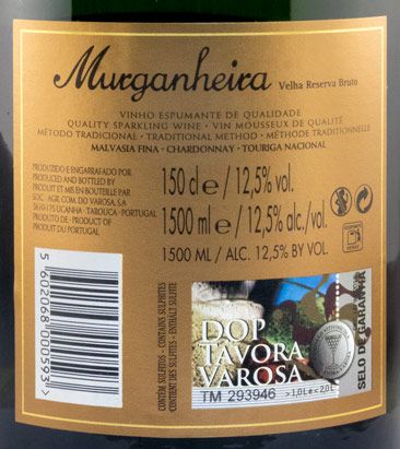 2012 Espumante Murganheira Velha Reserva Bruto 1,5L