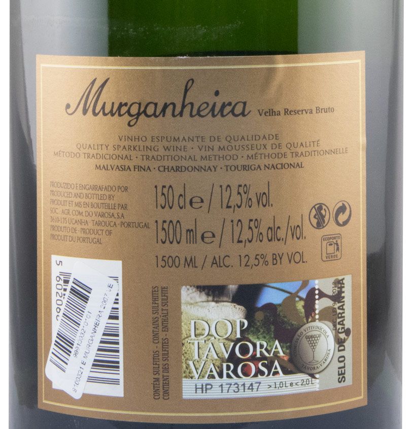2007 Espumante Murganheira Velha Reserva Bruto 1,5L