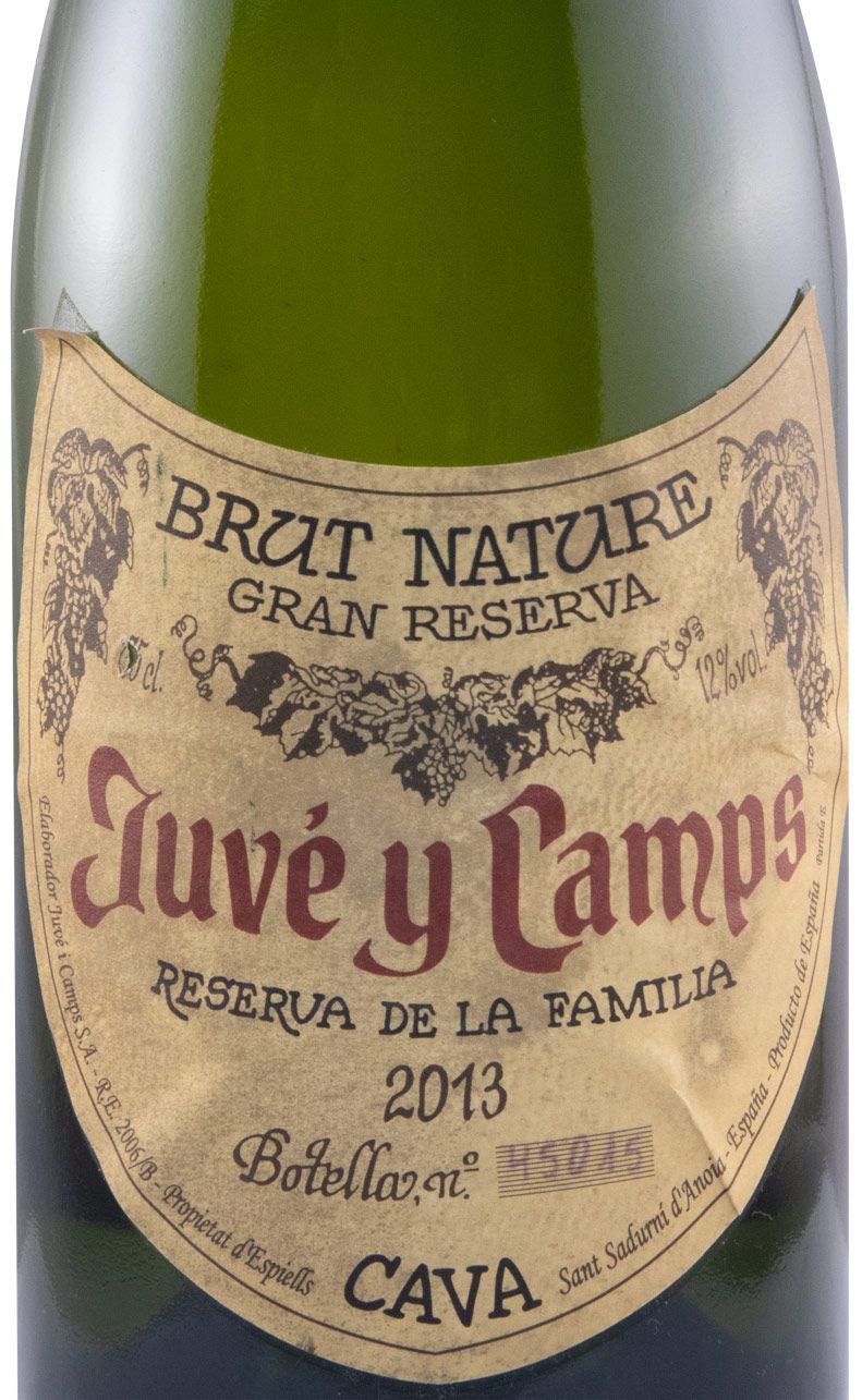 2013 Espumante Cava Juvé & Camps Reserva de la Familia Bruto Natural