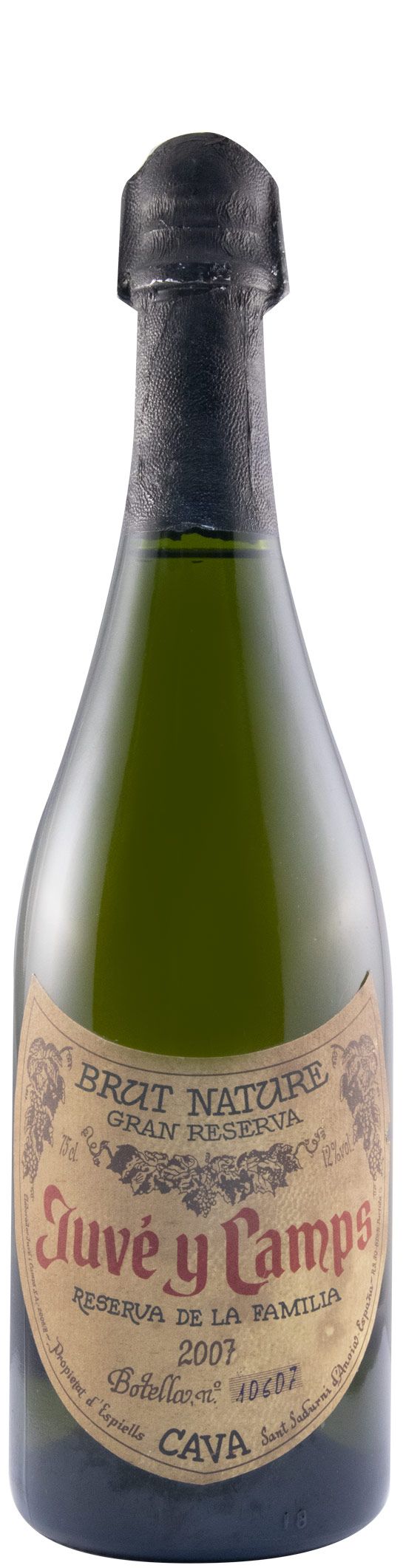 2007 Espumante Cava Juvé & Camps Reserva de la Familia Bruto Natural