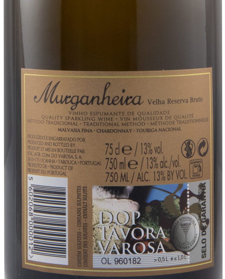 2010 Espumante Murganheira Velha Reserva Bruto