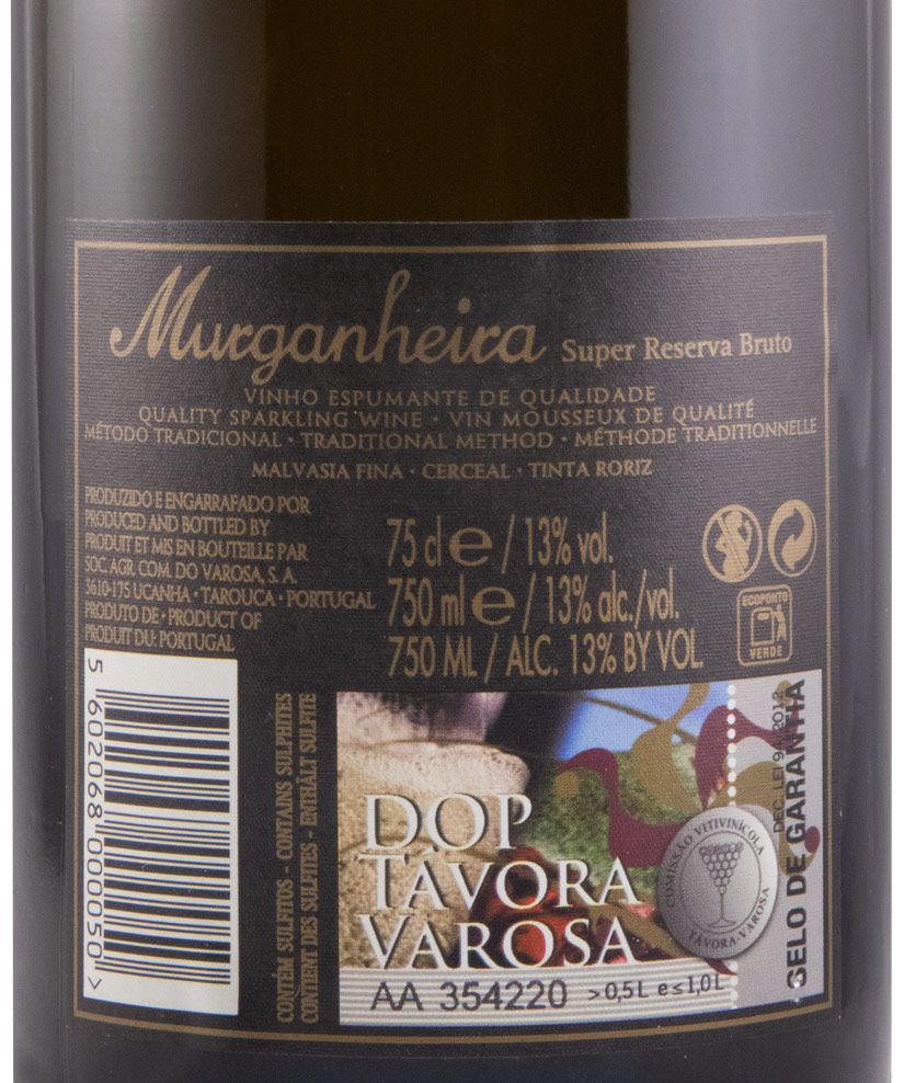 2016 Sparkling Wine Murganheira Super Reserva Brut