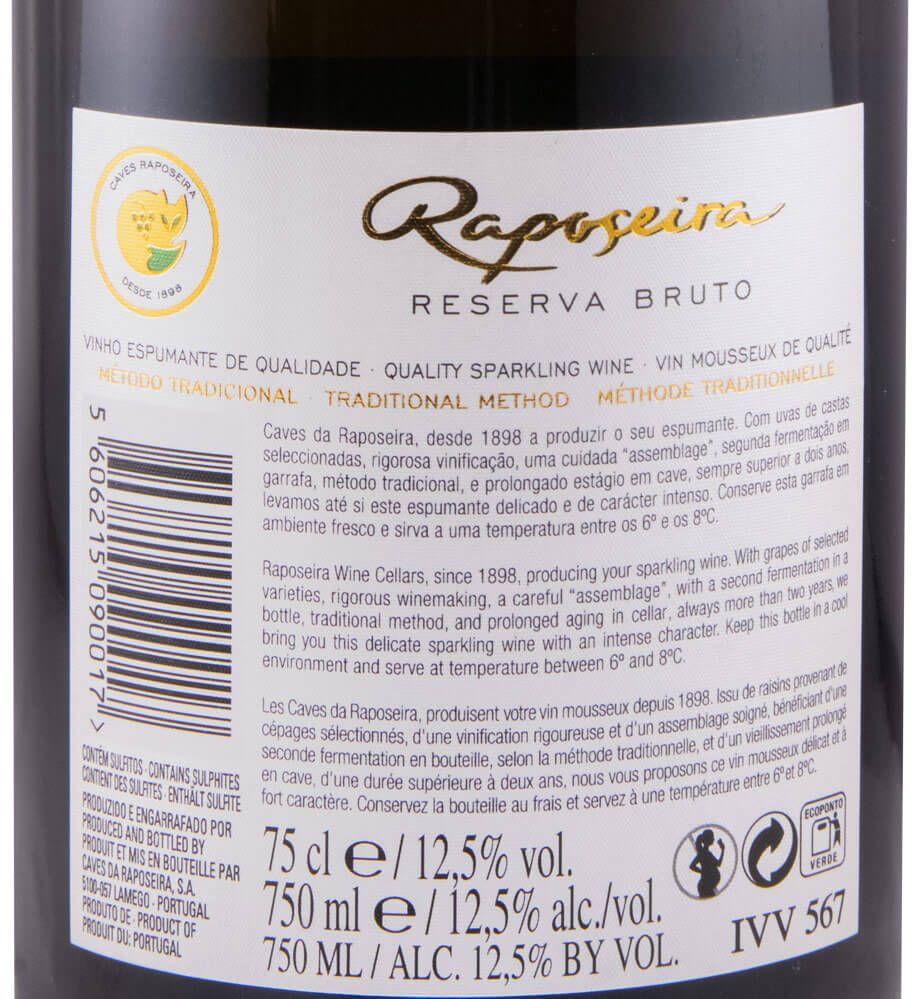 2017 Sparkling Wine Raposeira Reserva Brut