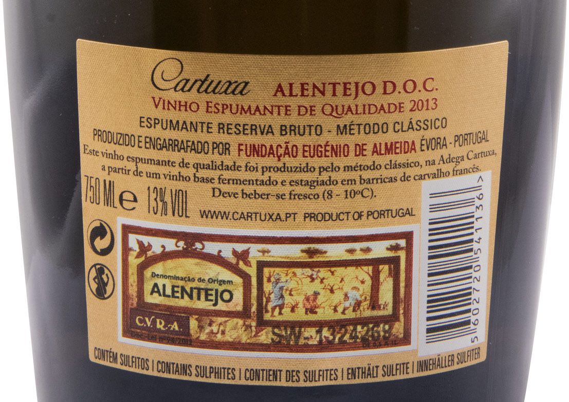 2013 Sparkling Wine Cartuxa Reserva Brut