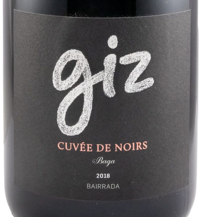 2018 Espumante Giz by Luís Gomes Cuvée de Noirs Bruto Natural