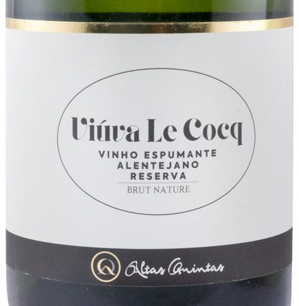 2015 Espumante Altas Quintas Viúva Le Cocq Reserva Bruto Natural
