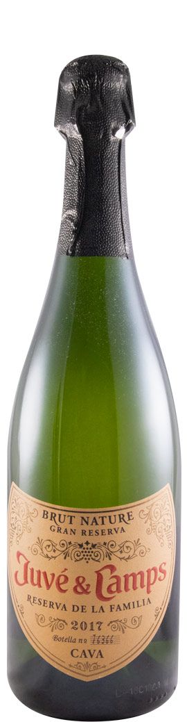 2017 Sparkling Wine Cava Juvé & Camps Reserva de la Familia Brut Nature organic