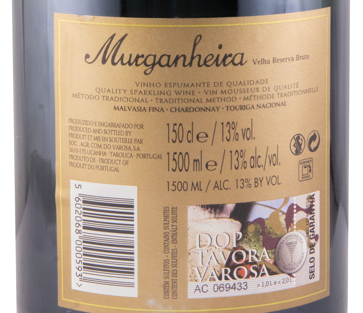 2017 Espumante Murganheira Velha Reserva Bruto 1,5L