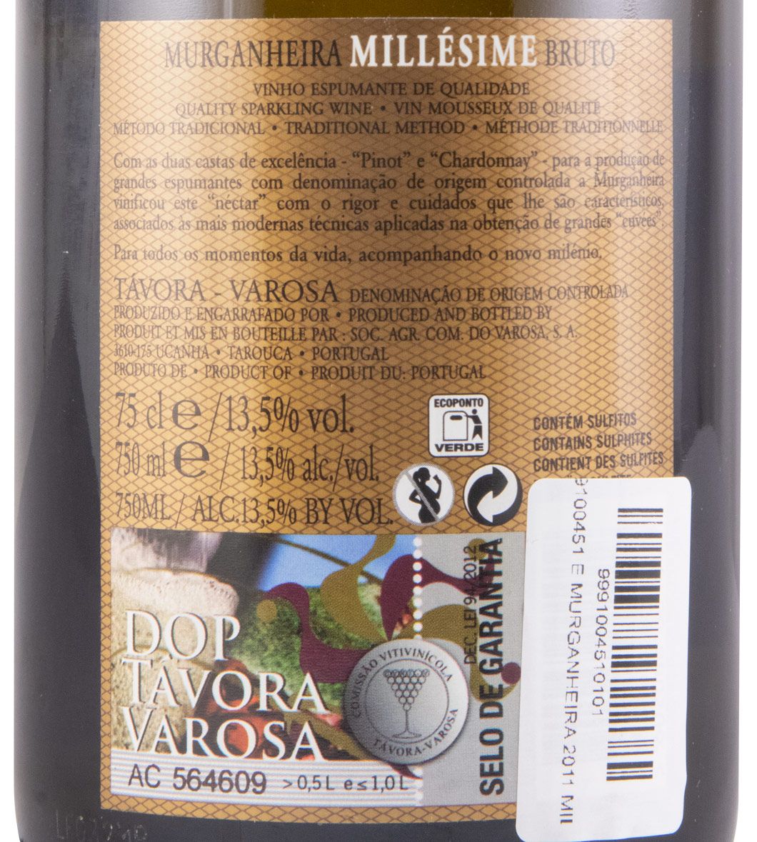 2011 Sparkling Wine Murganheira Millésime Brut