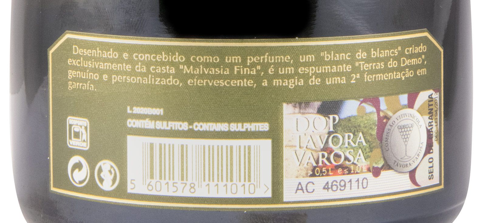 2020 Sparkling Wine Terras do Demo Brut