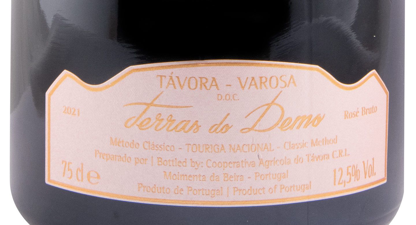 2021 Espumante Terras do Demo Bruto rosé