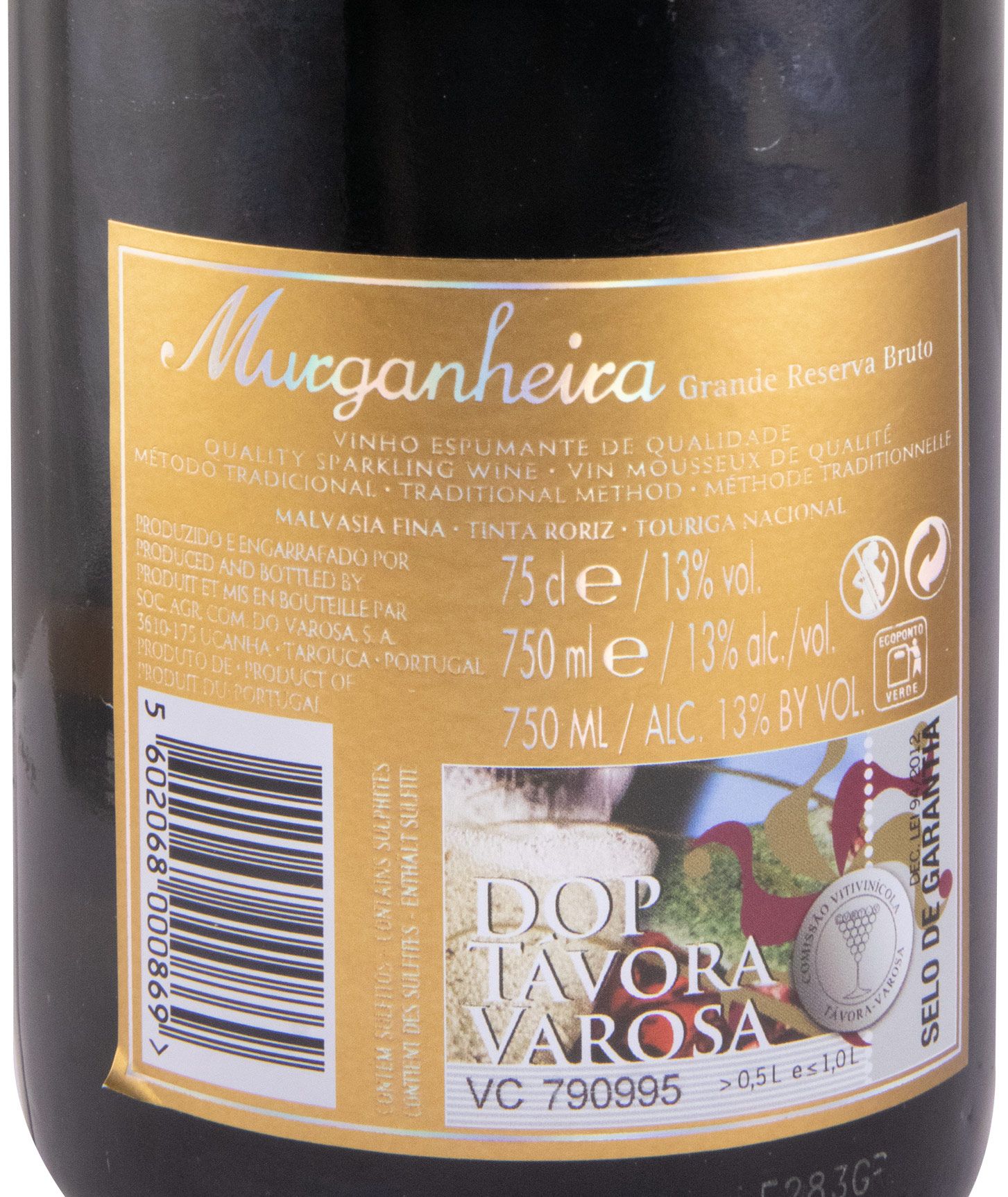 2005 Espumante Murganheira Assemblage Grande Reserva Bruto