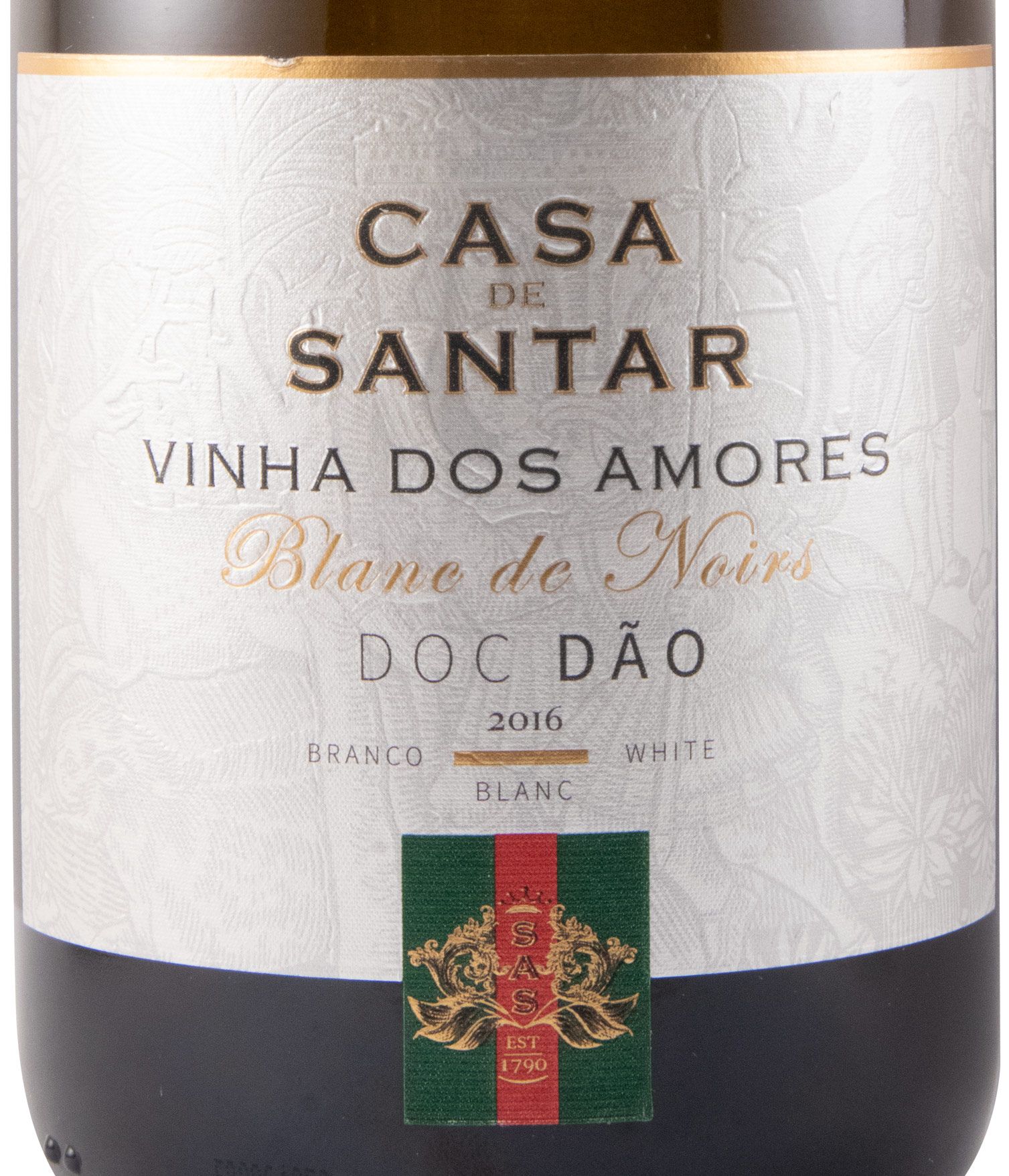 2016 Espumante Casa de Santar Vinha dos Amores Touriga Nacional Blanc de Noirs Bruto