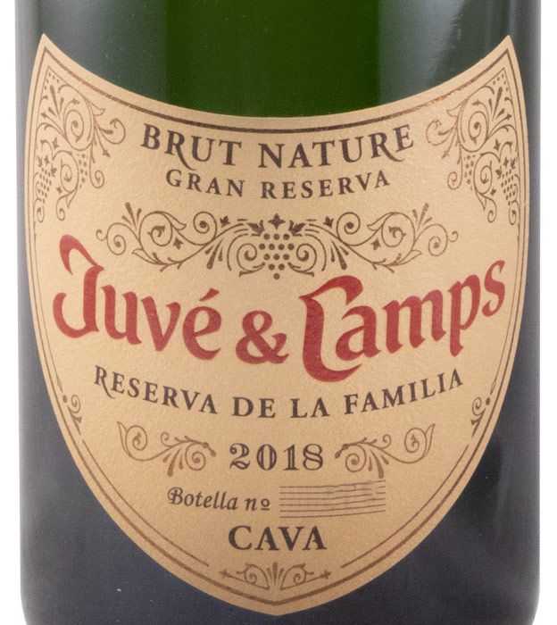 2018 Espumante Cava Juvé & Camps Reserva de la Familia Bruto Natural biológico
