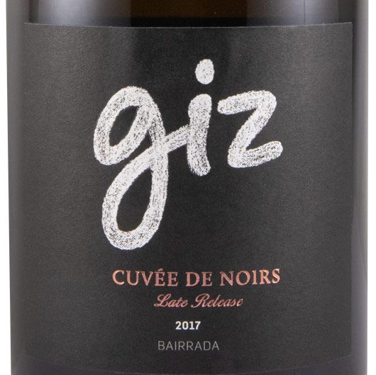 2017 Espumante Giz by Luís Gomes Cuvée de Noirs Late Release Bruto Natural