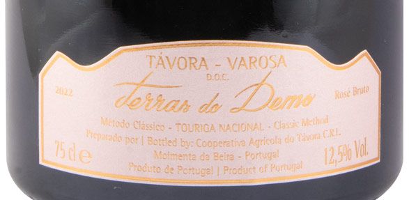 2022 Sparkling Wine Terras do Demo Brut rosé