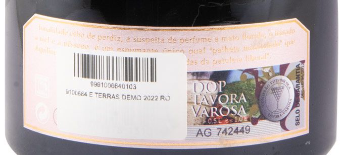 2022 Sparkling Wine Terras do Demo Brut rosé